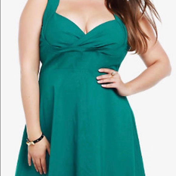 torrid Dresses & Skirts - 22 green TORRID swing dress